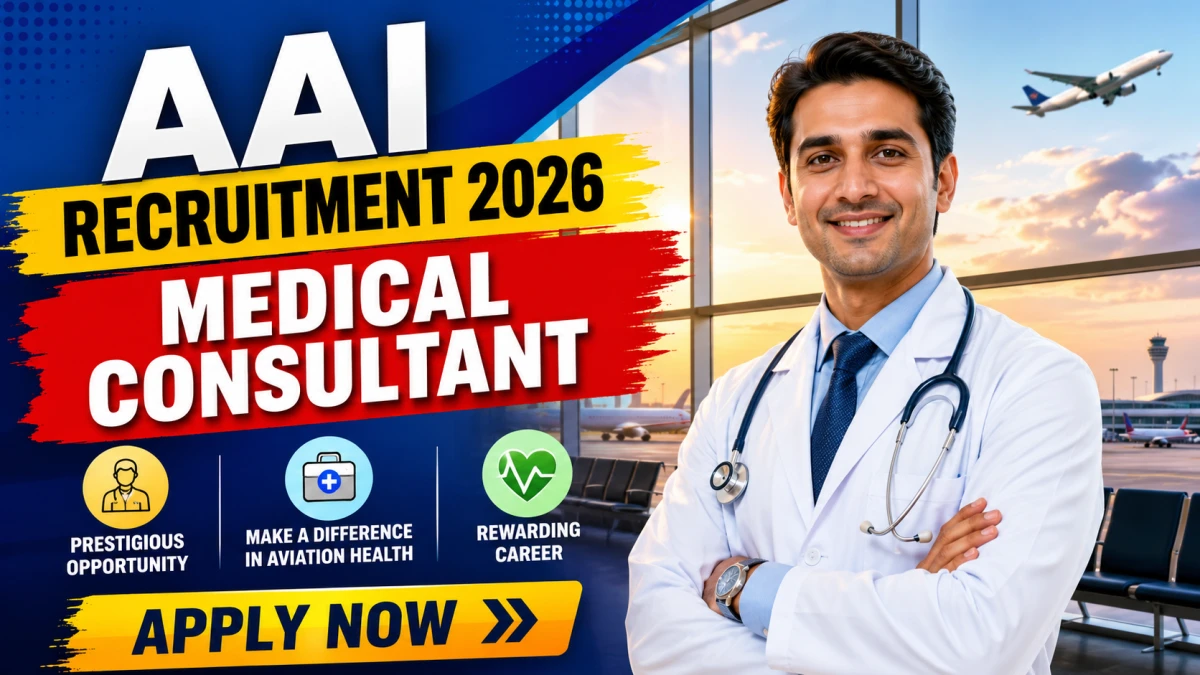 AAI Medical Consultant Recruitment 2026
