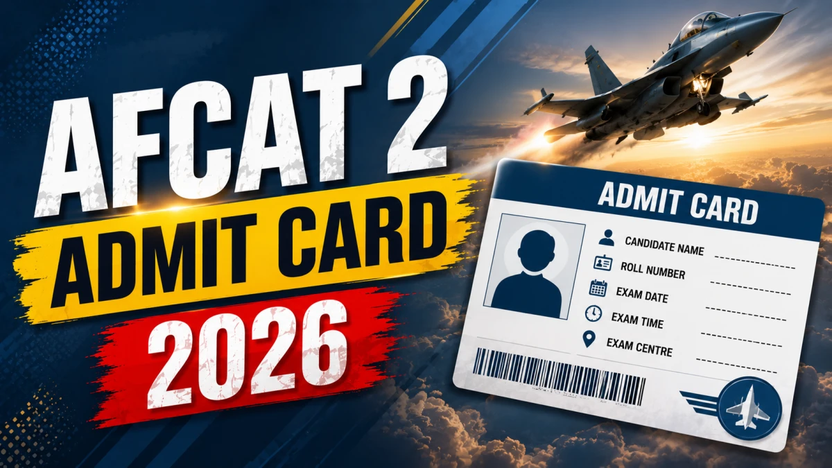 AFCAT 2 Admit Card 2026