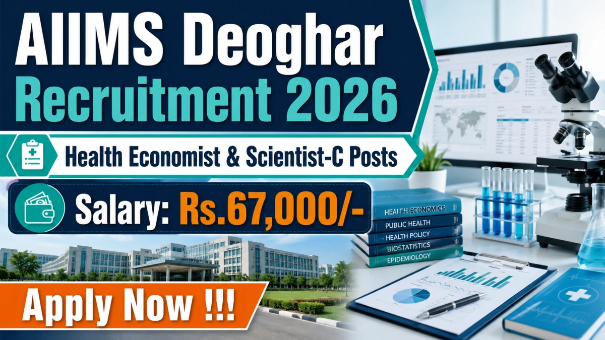 AIIMS Deoghar Recruitment 2026