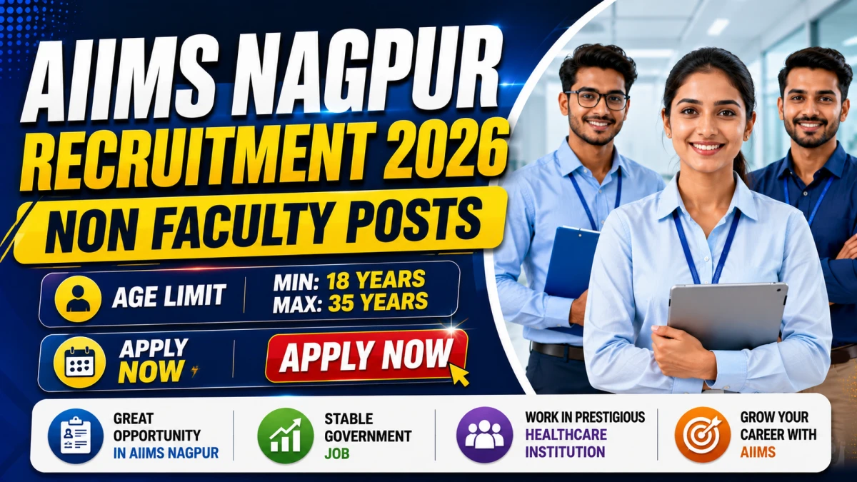 AIIMS Nagpur Non Faculty Recruitment 2026