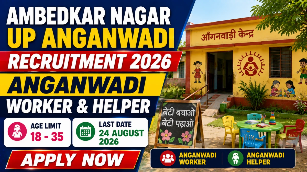 Ambedkar Nagar UP Anganwadi Recruitment 2026