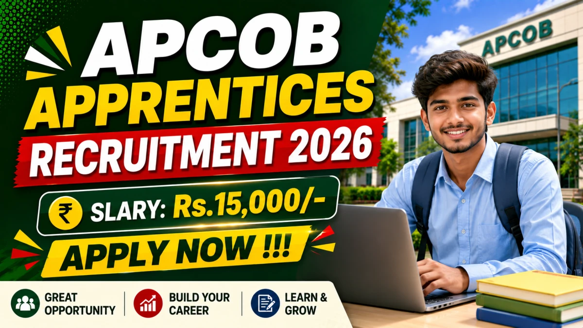 APCOB Apprentices Recruitment 2026