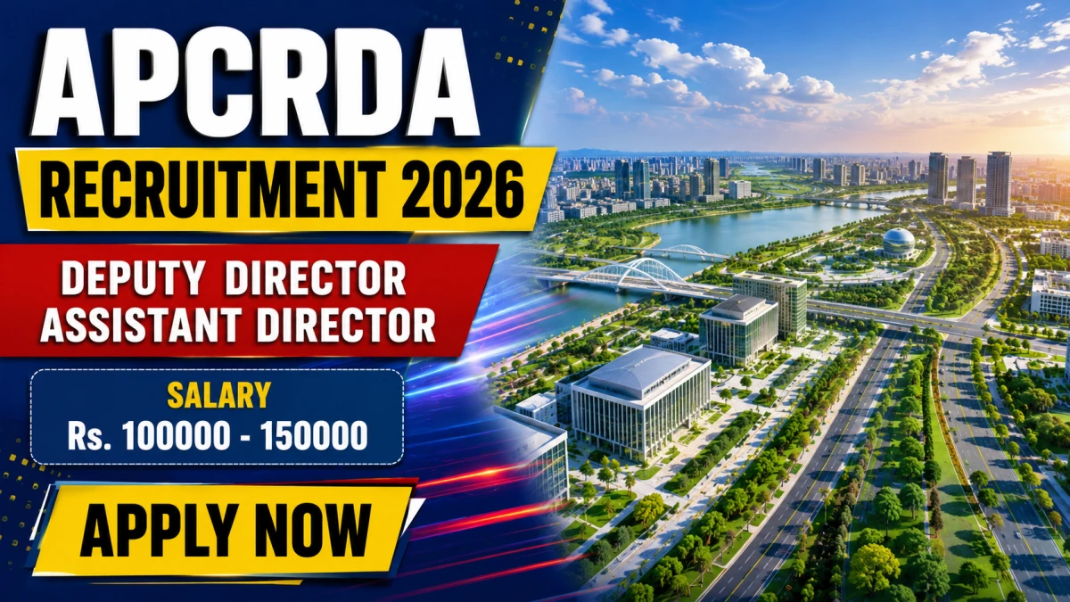 APCRDA Recruitment 2026