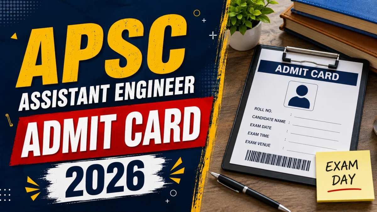 APSC AE Admit Card 2026
