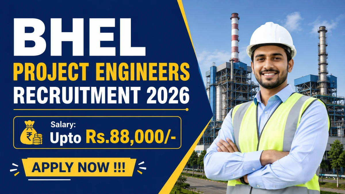 BHEL Project Engineers Recruitment 2026