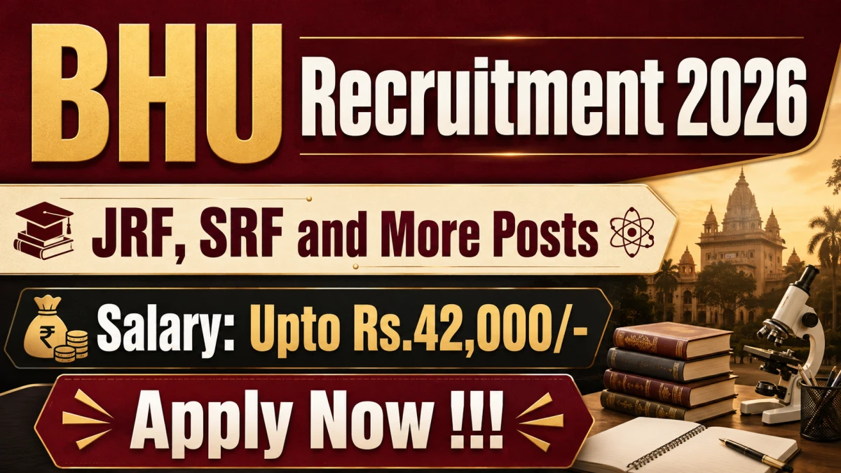 BHU Recruitment 2026