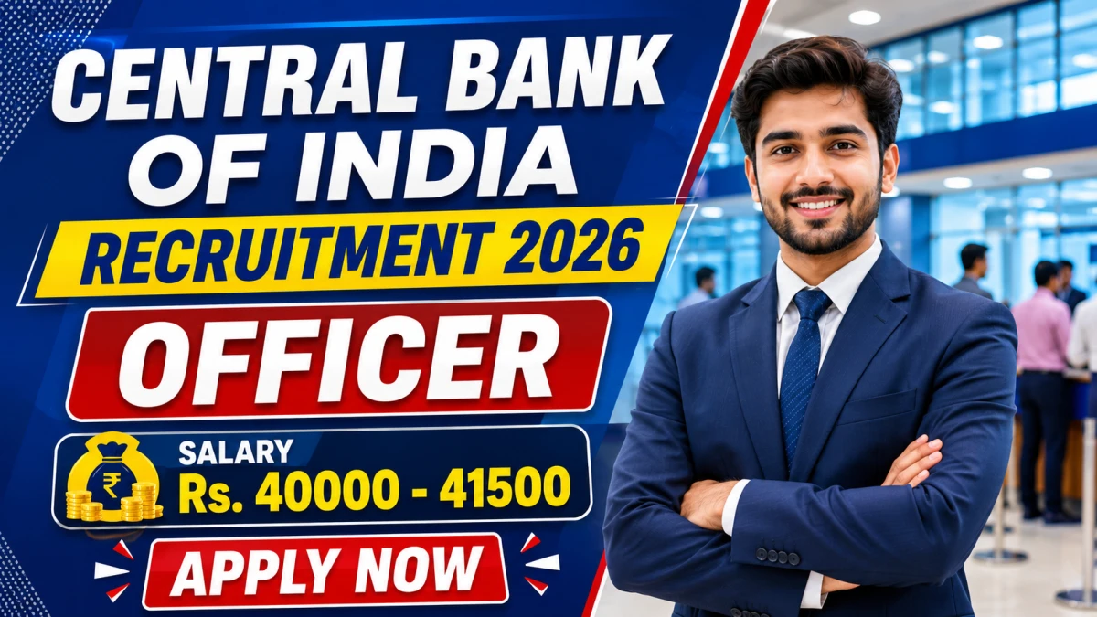 Central Bank of India Officer Recruitment 2026