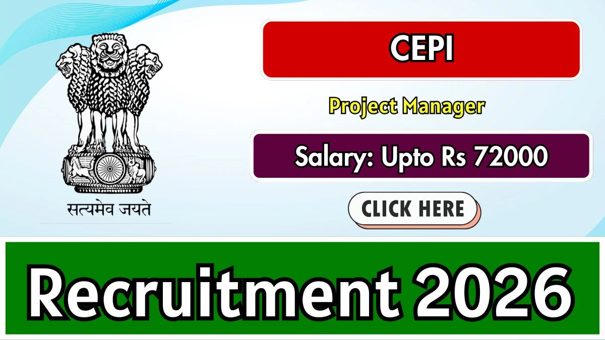 CEPI Project Manager Recruitment 2026