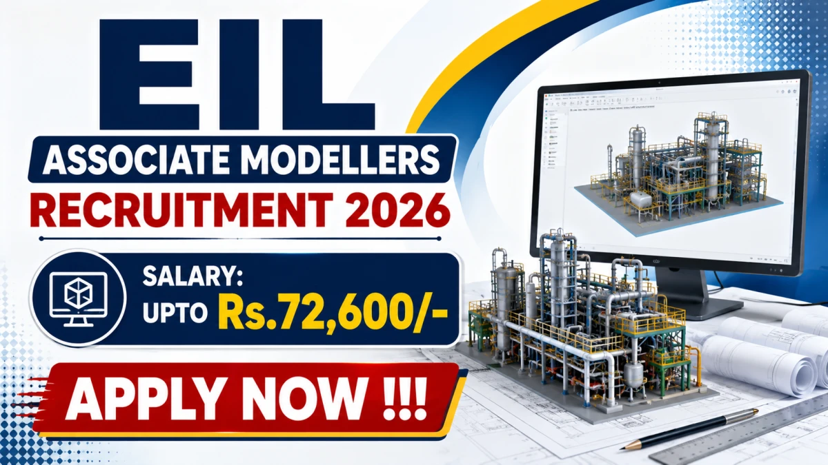 EIL Associate Modellers Recruitment 2026