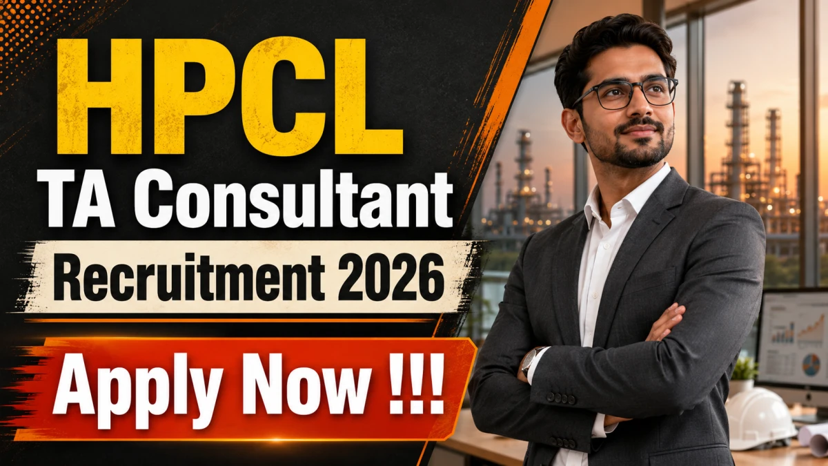 HPCL TA Consultant Recruitment 2026