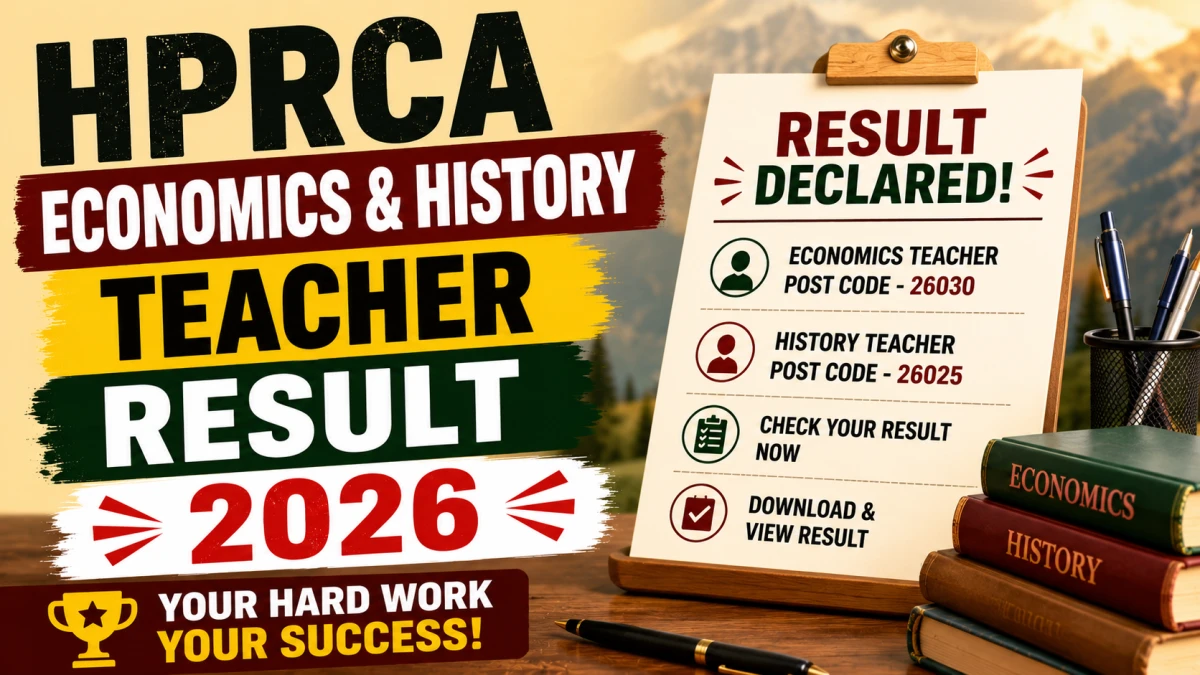 HPRCA Teacher Result 2026