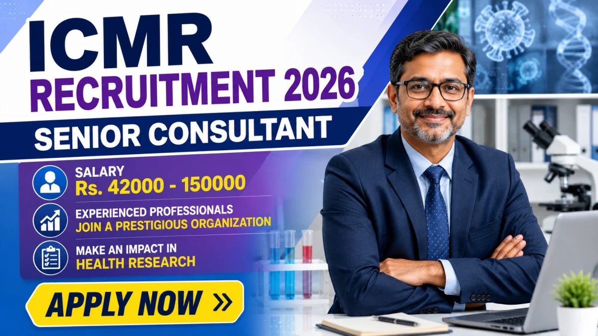 ICMR Recruitment 2026