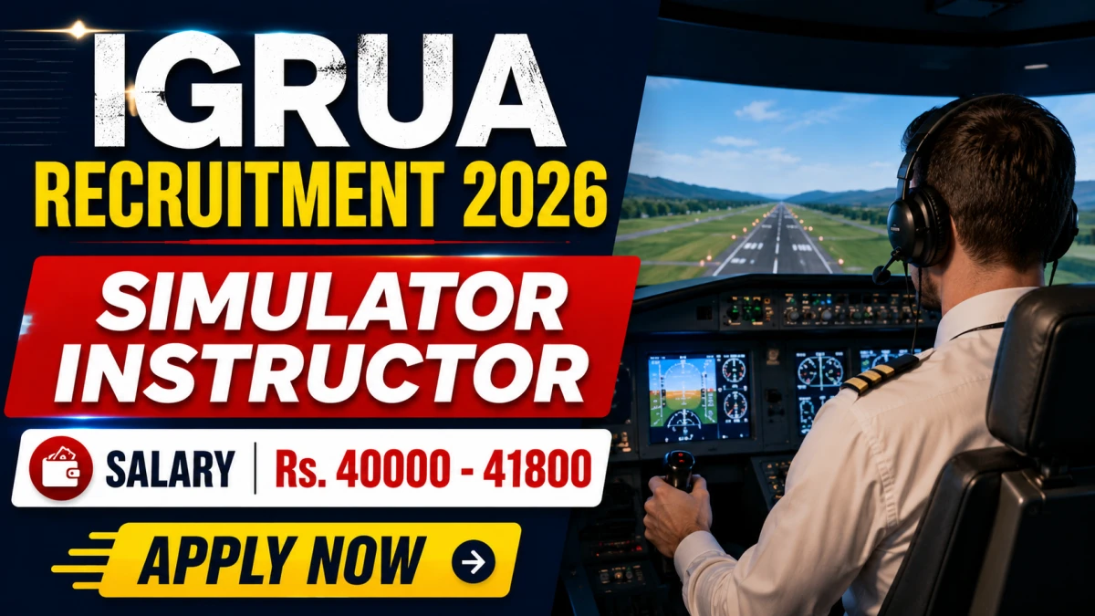 IGRUA Simulator Instructor Recruitment 2026