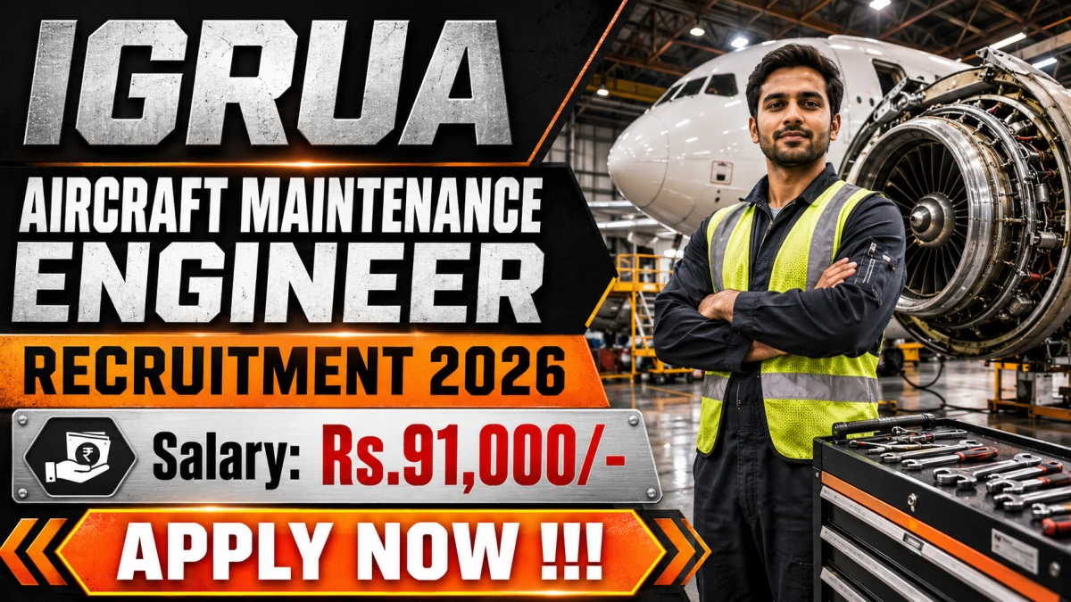 IGRUA Aircraft Maintenance Engineer Recruitment 2026