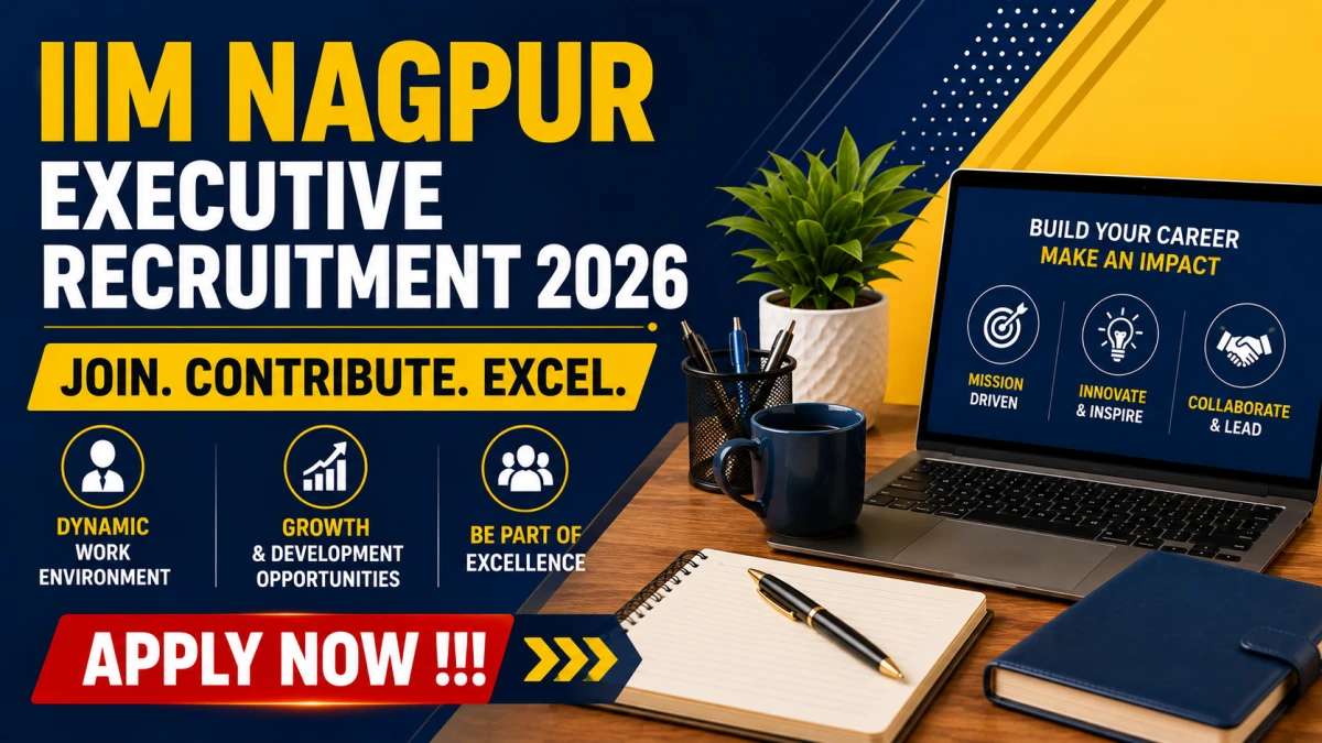 IIM Nagpur Executive Recruitment 2026