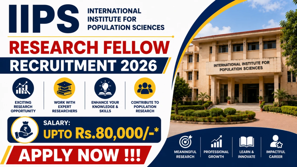 IIPS Research Fellow Recruitment 2026