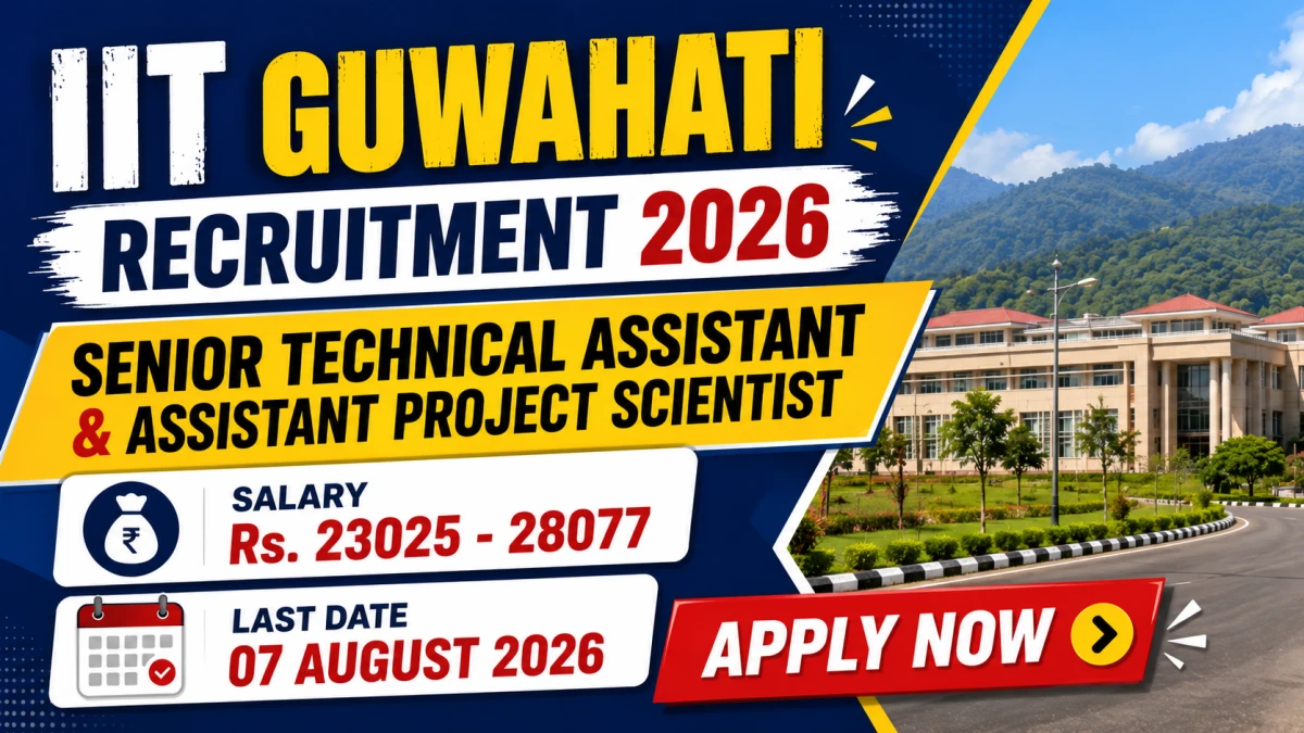 IIT Guwahati Recruitment 2026