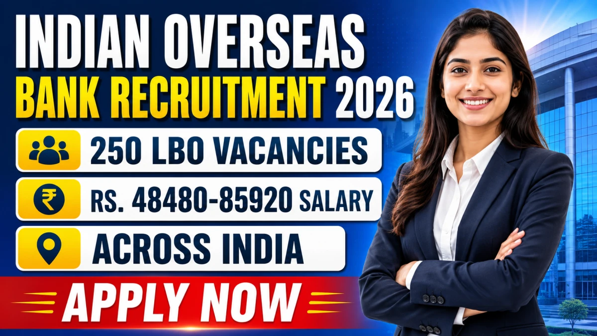 Indian Overseas Bank LBO Recruitment 2026