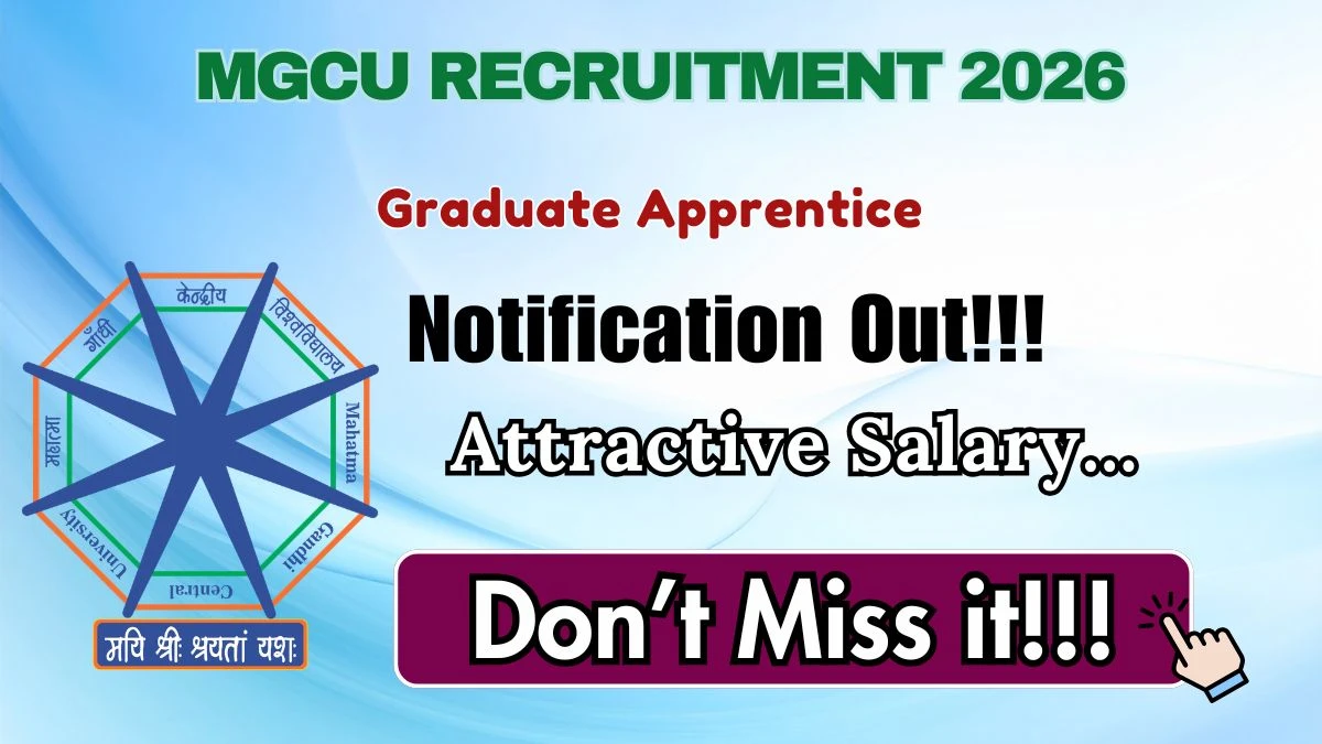 MGCU Graduate Apprentice Recruitment 2026