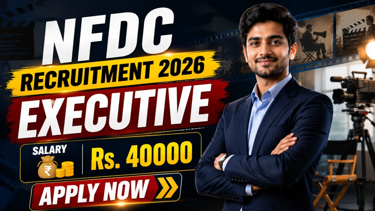 NFDC Executive Recruitment 2026