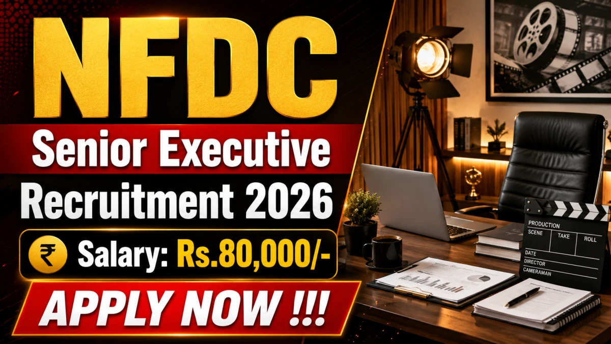 NFDC Senior Executive Recruitment 2026