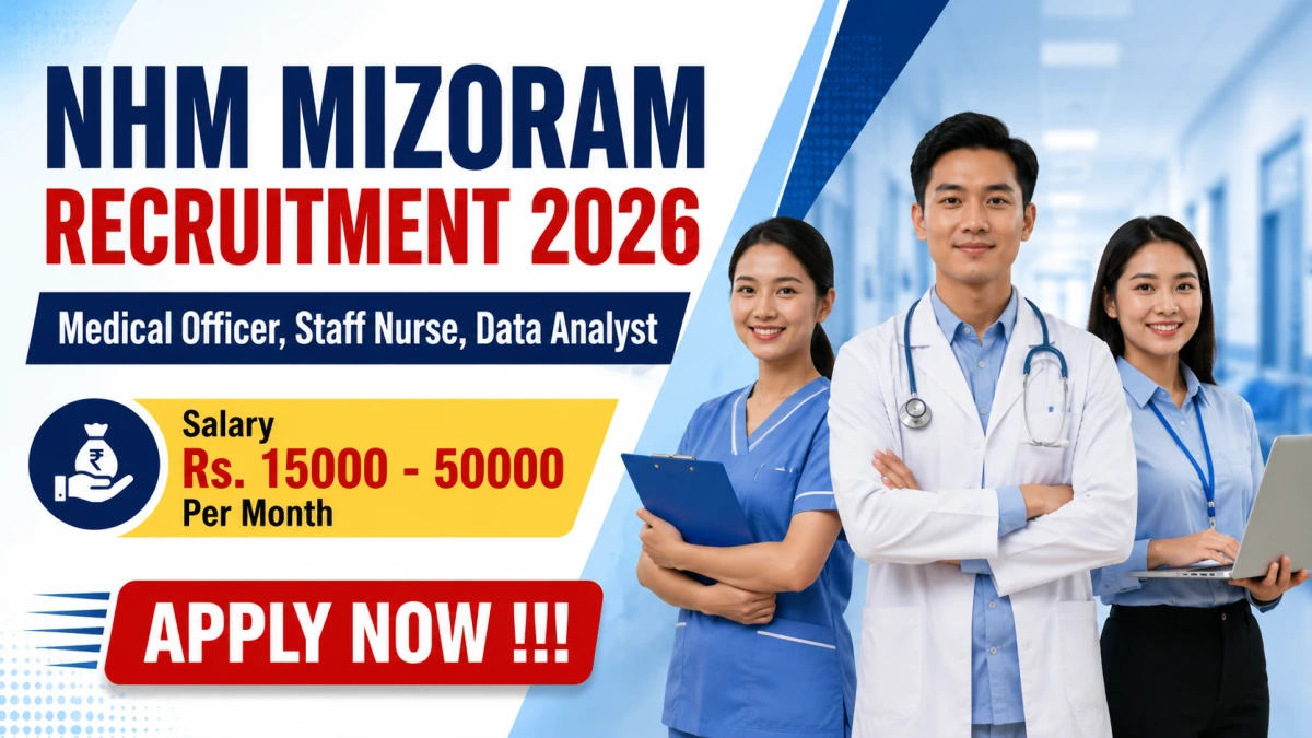 NHM Mizoram Recruitment 2026