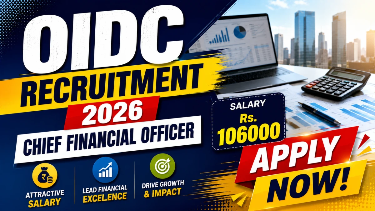 OIDC Chief Financial Officer Recruitment 2026