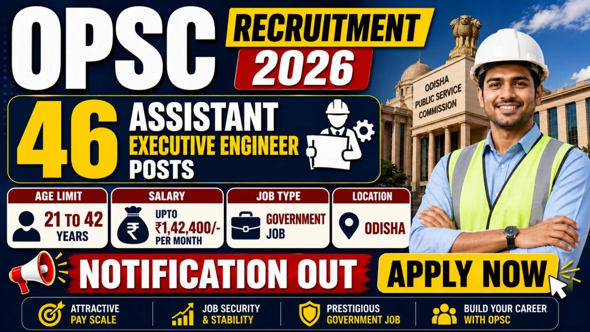 OPSC AEE Recruitment 2026
