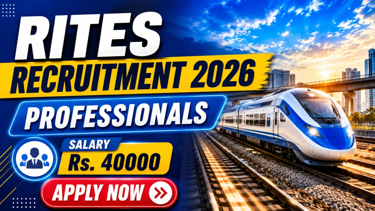 RITES Professionals Recruitment 2026