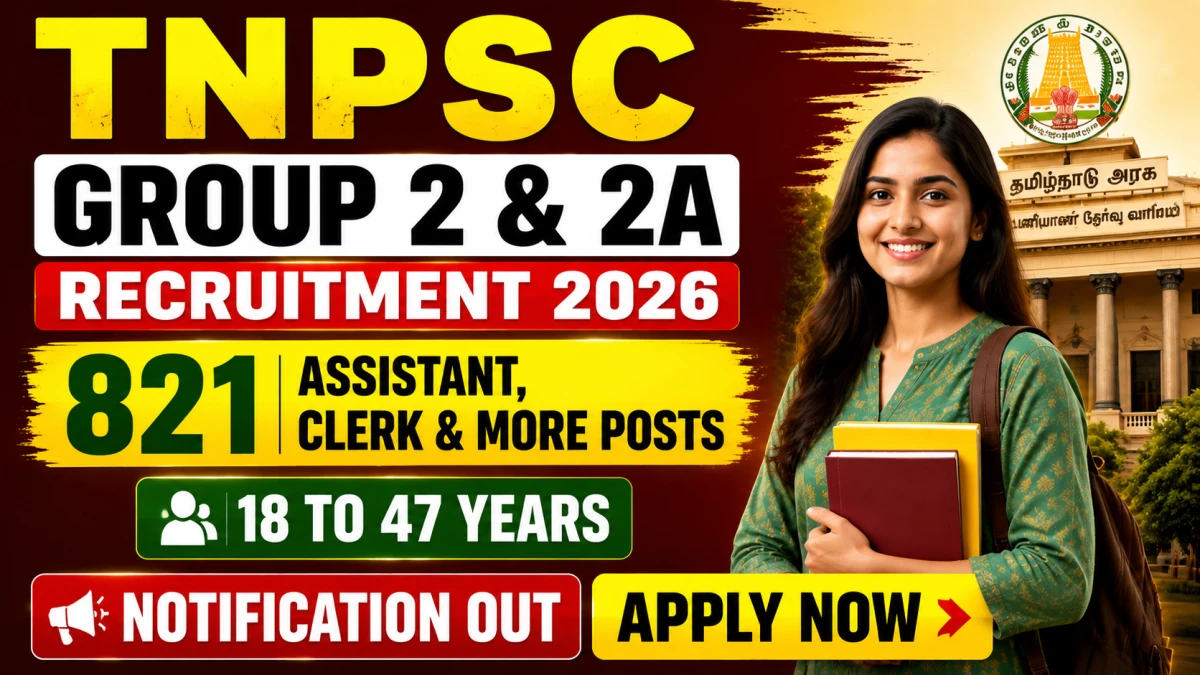 TNPSC Group 2 & 2A Recruitment 2026