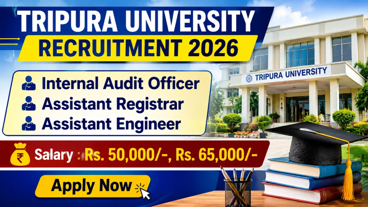 Tripura University Recruitment 2026