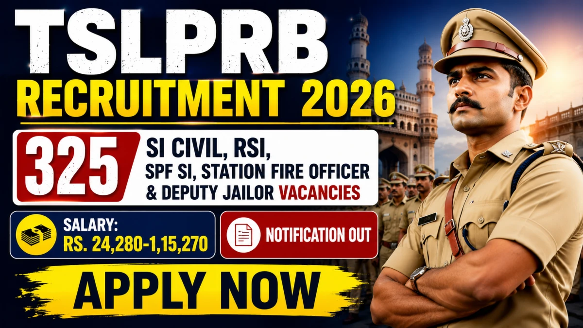TSLPRB Recruitment 2026