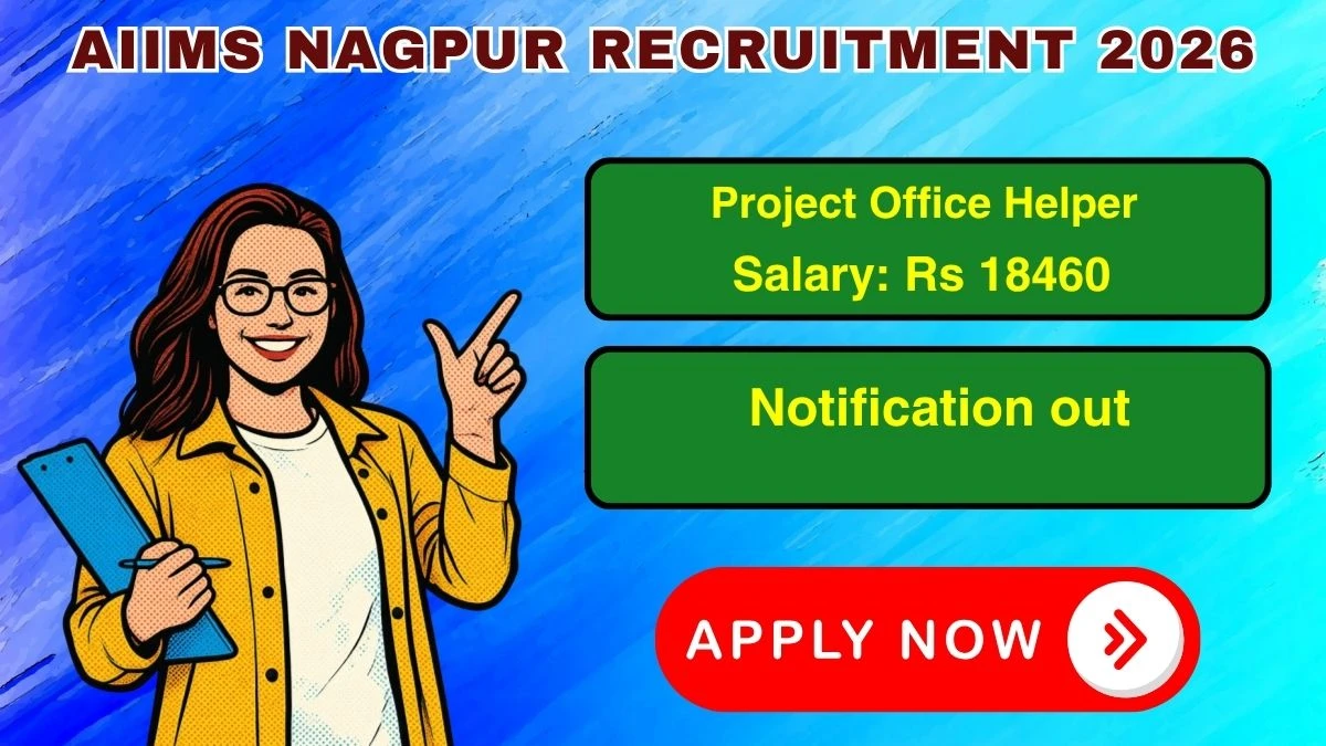AIIMS Nagpur Project Office Helper Recruitment 2026