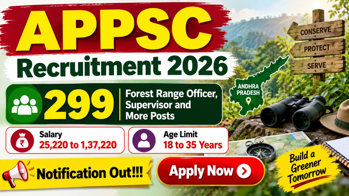 APPSC Recruitment 2026