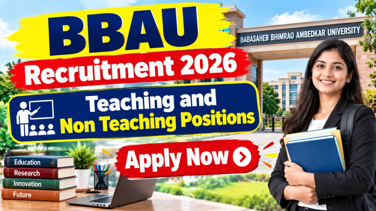 BBAU Teaching and Non Teaching Recruitment 2026