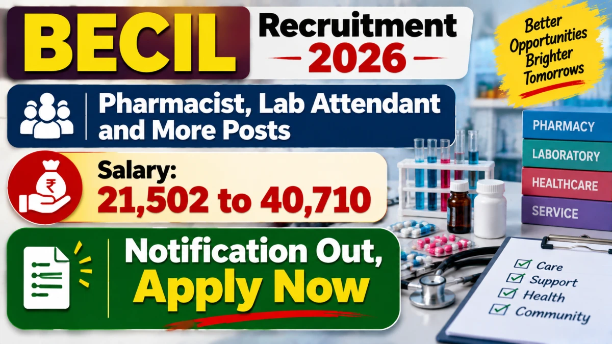 BECIL Recruitment 2026