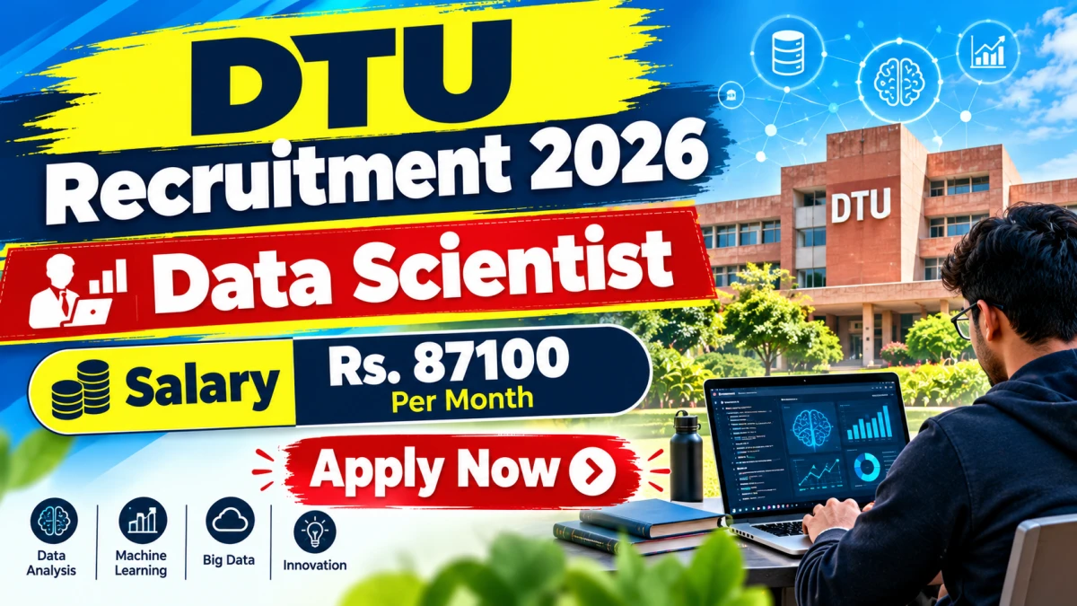 DTU Data Scientist Recruitment 2026