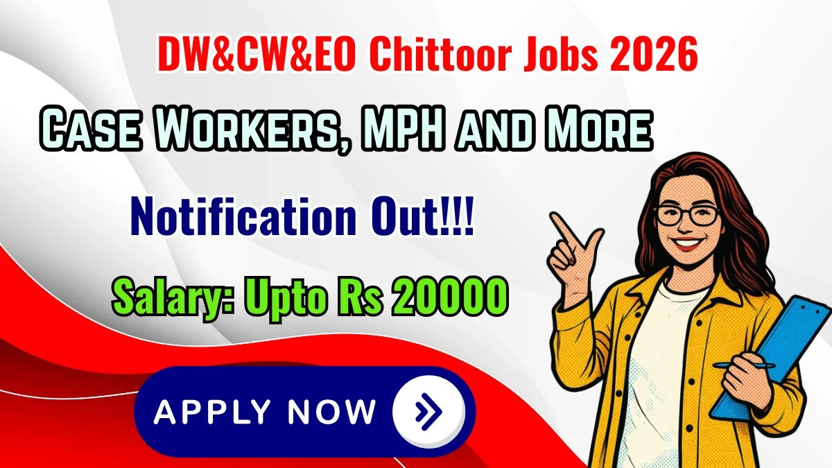 DW&CW&EO Chittoor Recruitment 2026