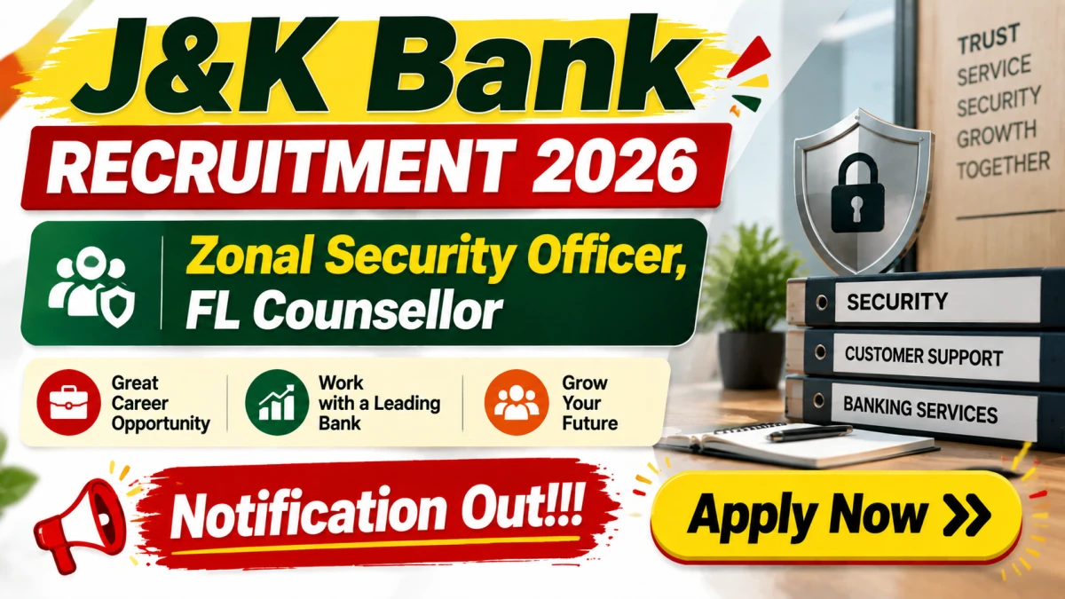 J&K Bank Recruitment 2026