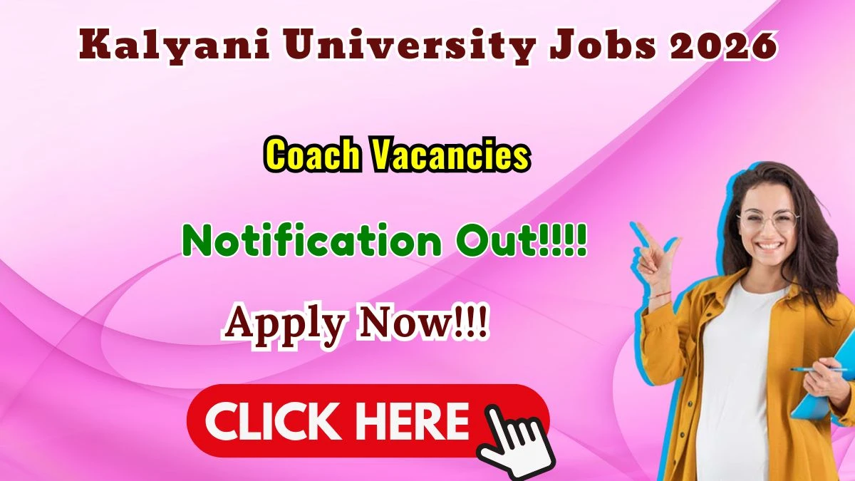 Kalyani University Coach Recruitment 2026
