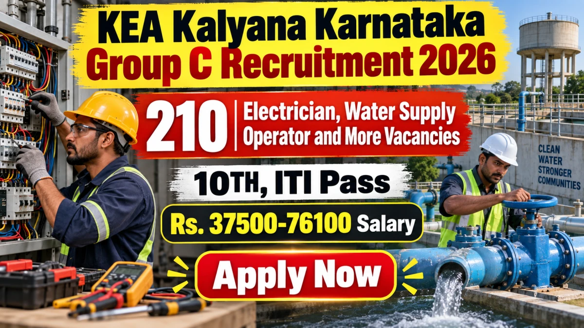 KEA Kalyana Karnataka Recruitment 2026