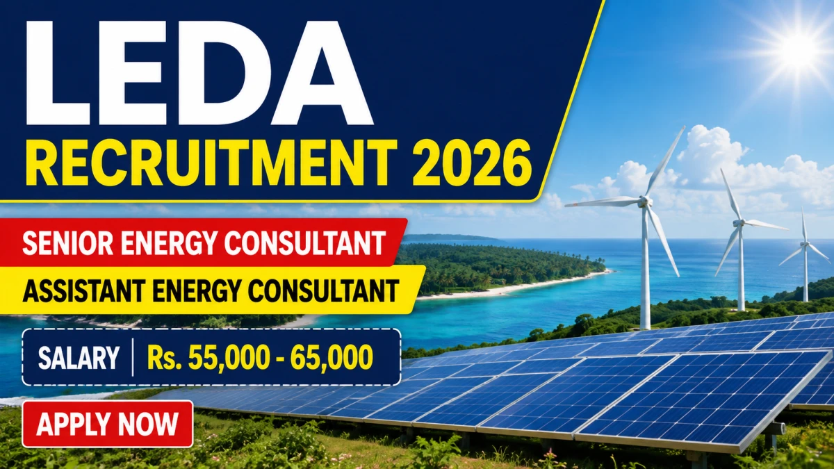 LEDA Recruitment 2026