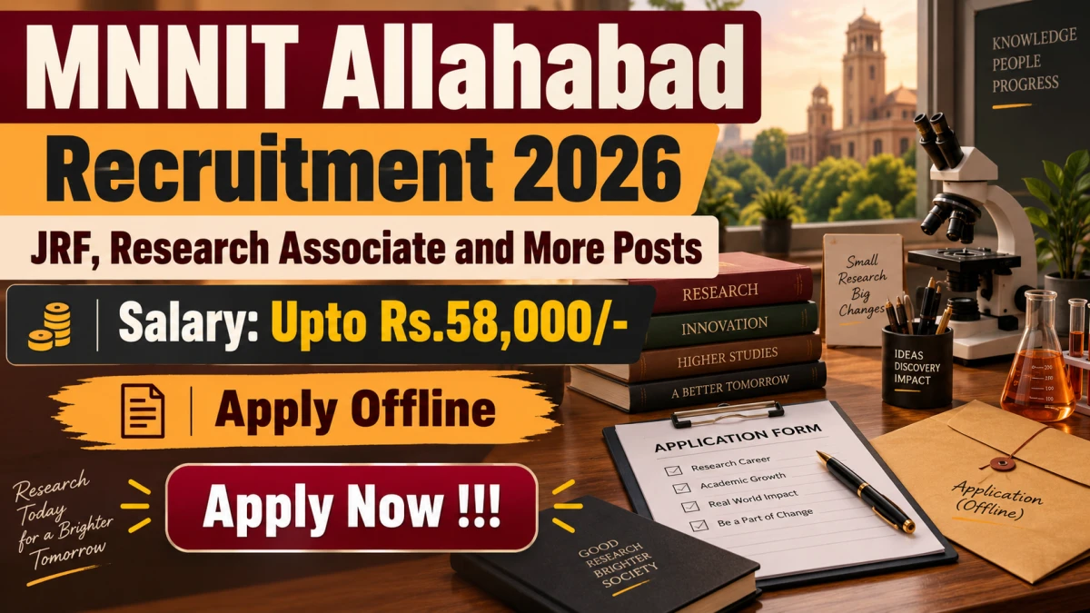 MNNIT Allahabad Recruitment 2026