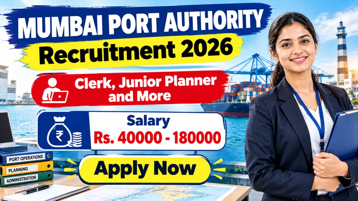 Mumbai Port Authority Recruitment 2026