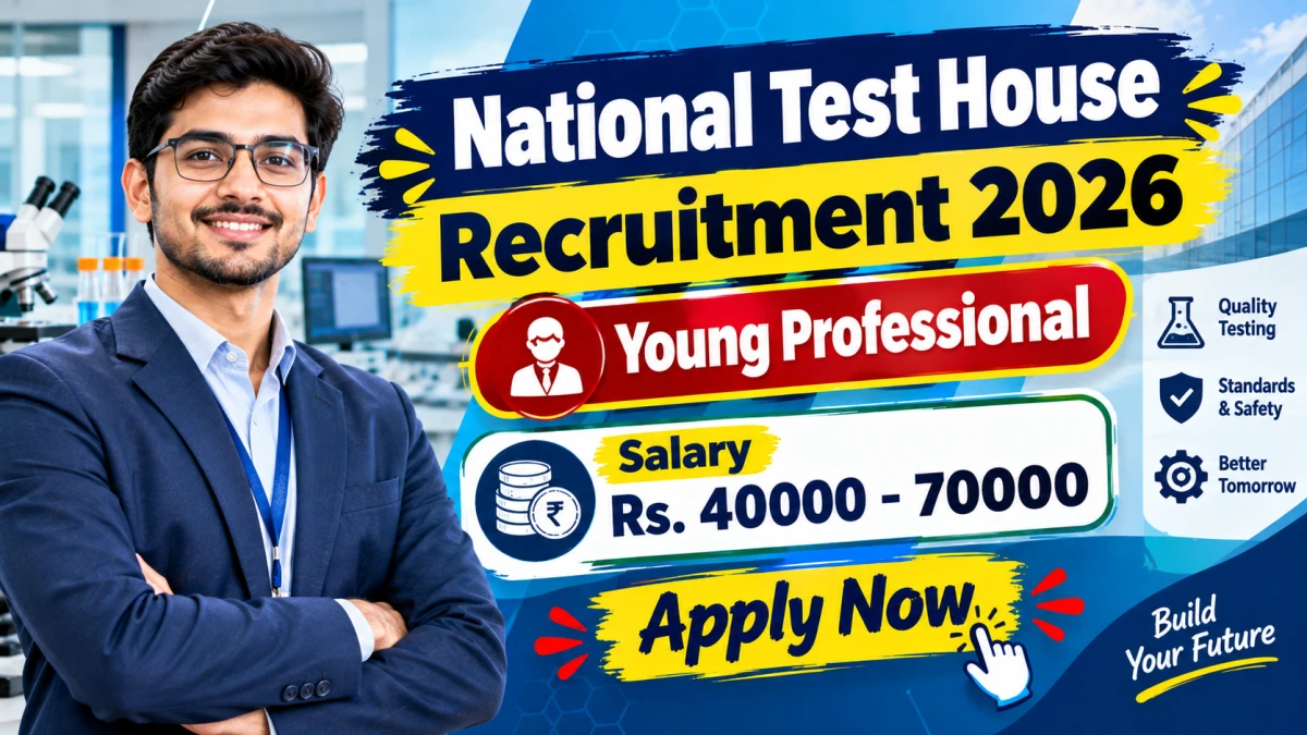 National Test House Young Professional Recruitment 2026