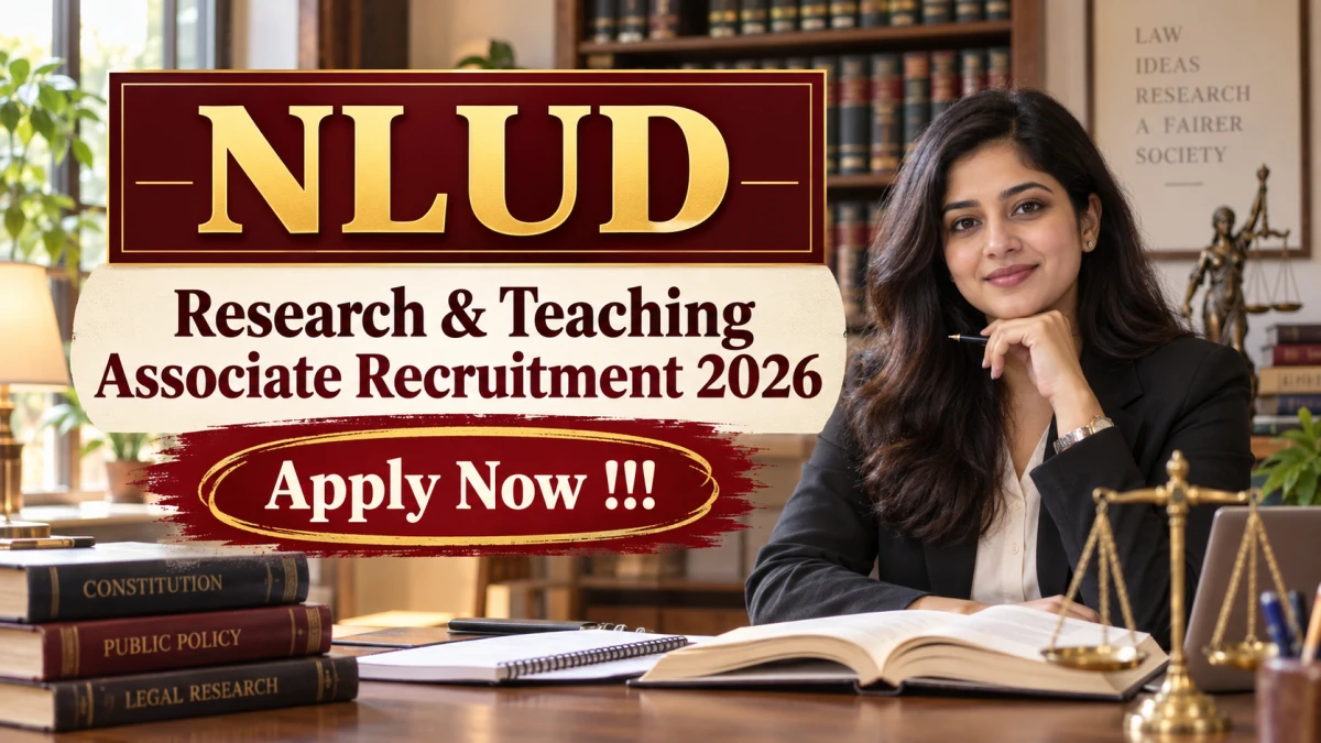 NLUD Research & Teaching Associate Recruitment 2026