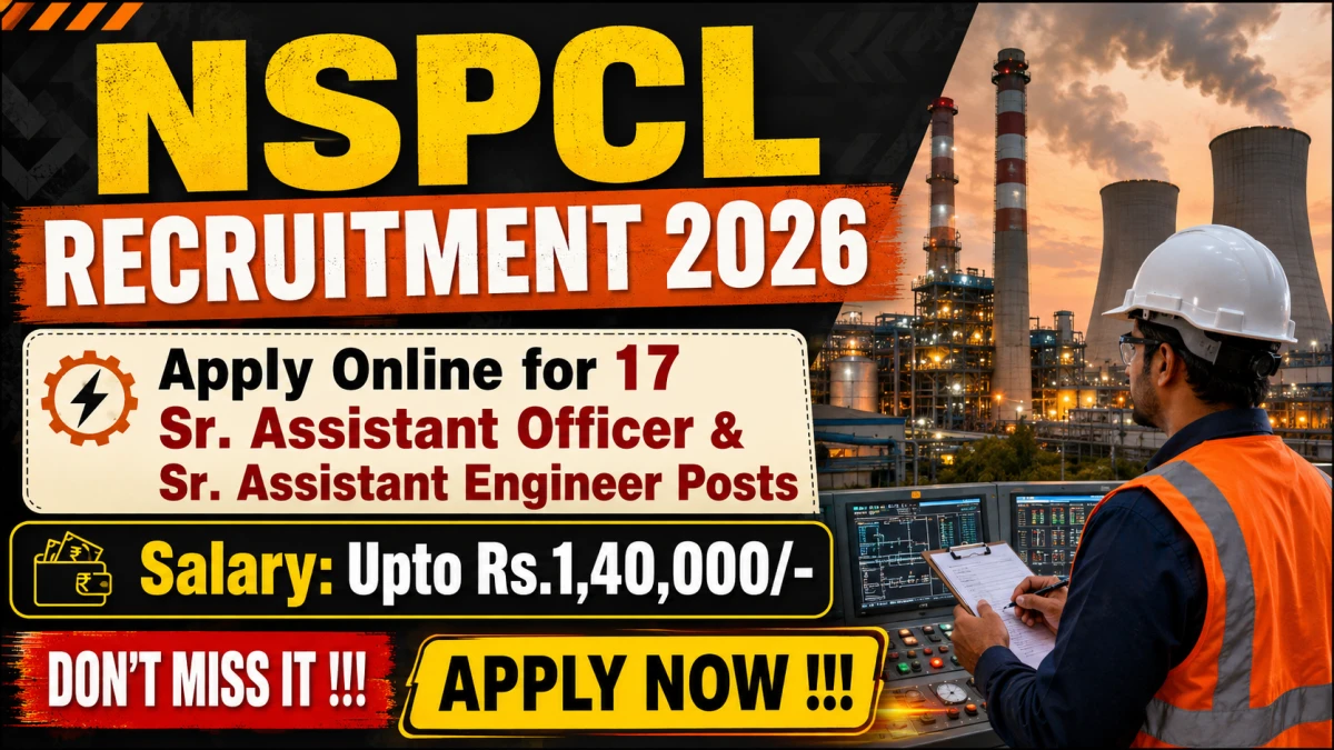 NSPCL Recruitment 2026