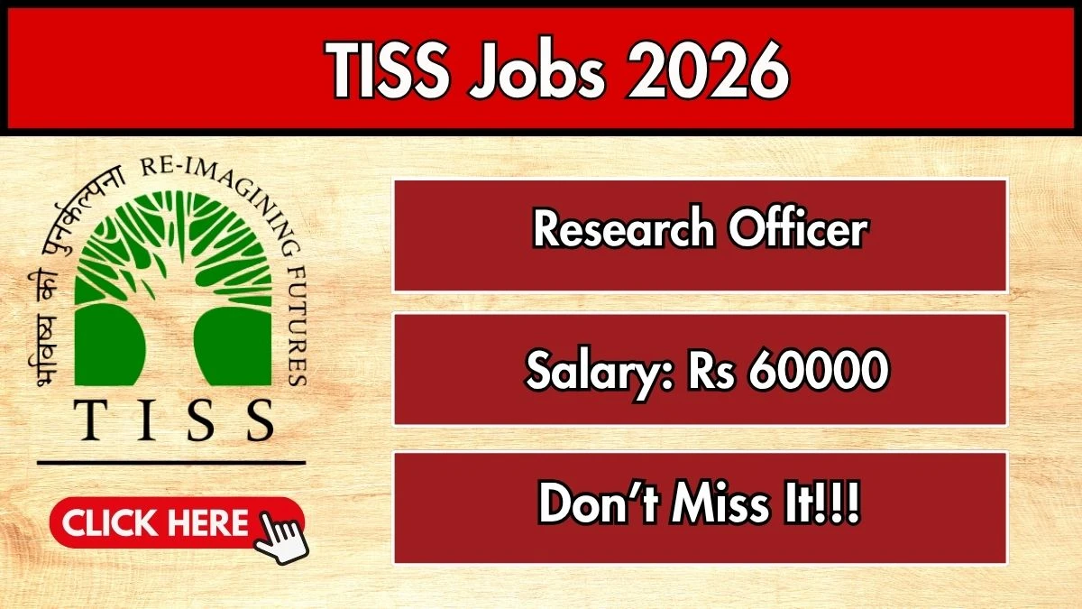 TISS Research Officer Recruitment 2026