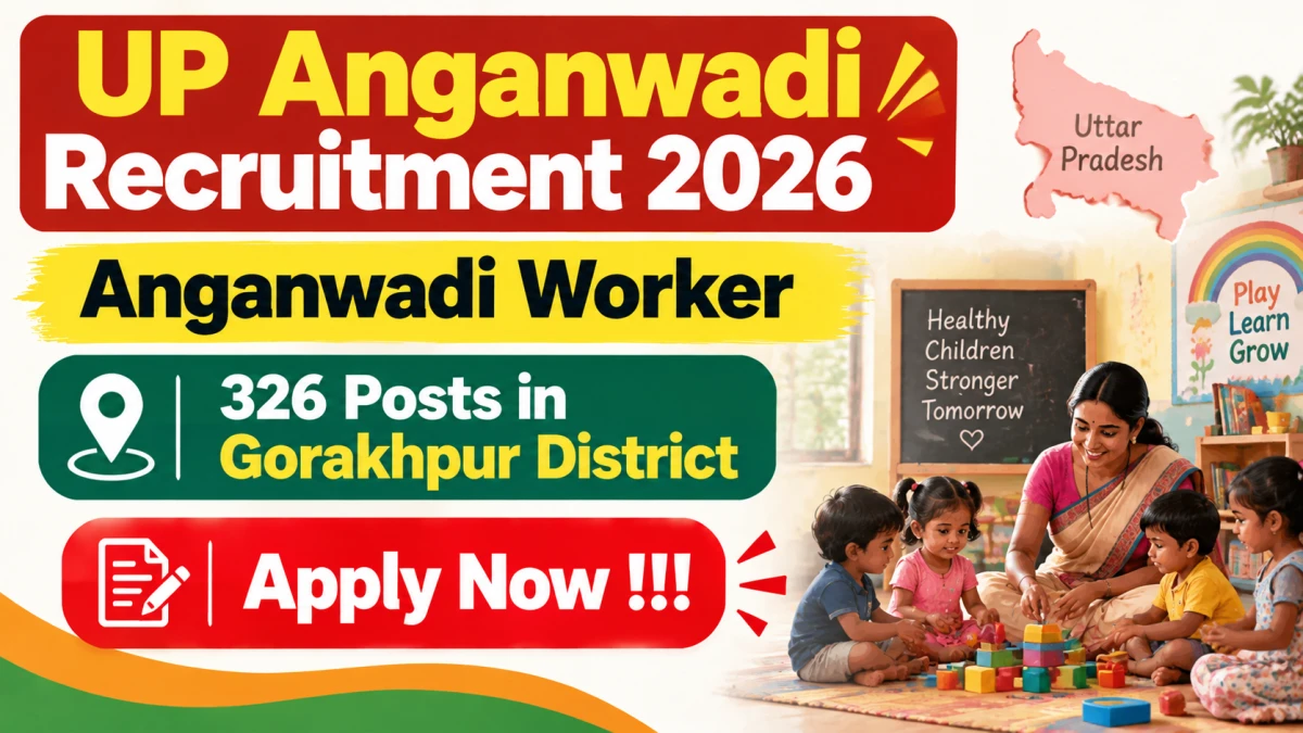 UP Anganwadi Worker Recruitment 2026