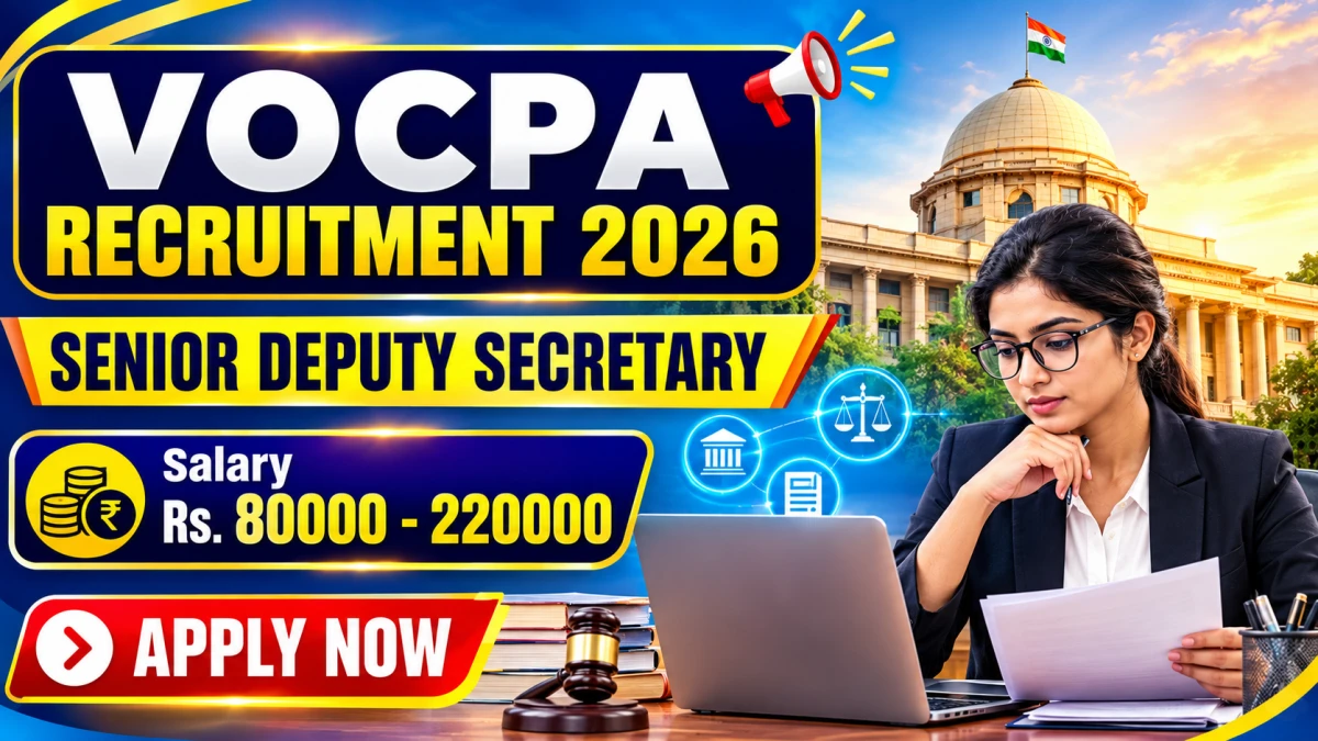 VOCPA Senior Deputy Secretary Recruitment 2026